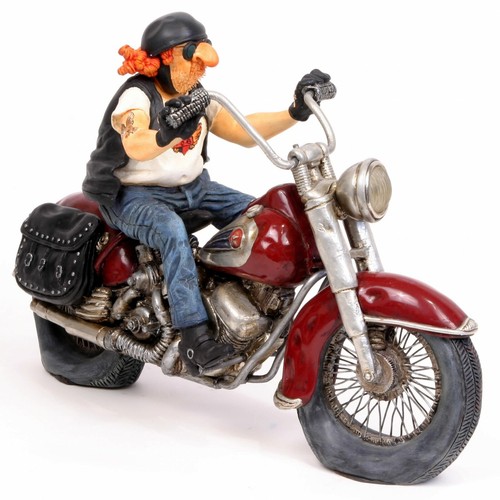 Fo85031 figurine biker - ,
