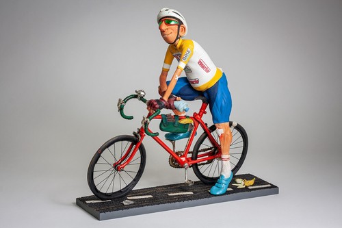 Figurine cycliste guillermo - cycliste,