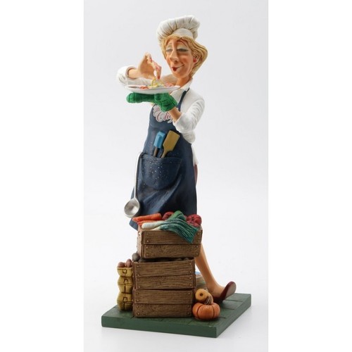 Grande figurine mme chef - figurine,